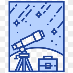 Telescope Icon - Pixel Art Telescope, HD Png Download - telescope png
