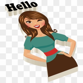 Hello Png Free Download - Cartoon, Transparent Png - hello png