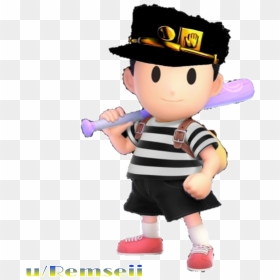 Super Smash Bros Ultimate Ness Png, Transparent Png - star platinum png