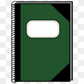 Green Spiral Notebook Svg Clip Arts - Clip Art, HD Png Download - spiral notebook png
