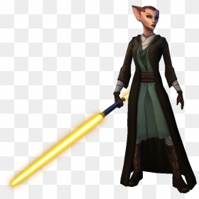 Unit Character Jedi Knight Guardian - Action Figure, HD Png Download - jedi png