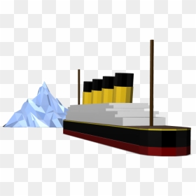 Titanic Iceberg - Graphic Design, HD Png Download - titanic png