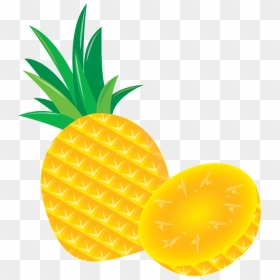 Pineapple Fruit Food Clipart - パイナップル 夏 イラスト 素材 フリー, HD Png Download - pineapple clipart png