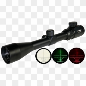 Rifle Scope 3-9x40mm With Illuminated Reticle - Reticle, HD Png Download - telescope png
