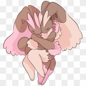 Shiny Lopunny Fan Art, HD Png Download - muscle emoji png