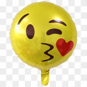 Emoji Kiss - Globos Emoji Besos, HD Png Download - kiss emoji png