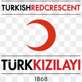 Turkishredcrescent Logo - Graphic Design, HD Png Download - crescent png
