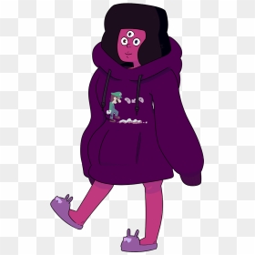 Pink Purple Mammal Fictional Character Violet Vertebrate - Steven Universe, HD Png Download - steven universe garnet png
