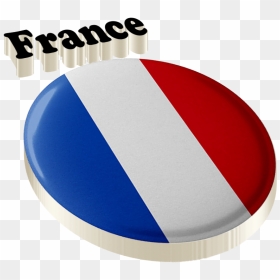 France Flag Png Free Download - Circle, Transparent Png - france flag png