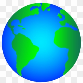 Img Clipartall Com Animated Globe Clip Art Globe Clipart - Clipart Globe, HD Png Download - flat earth png
