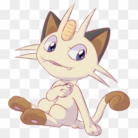 Meowth - Cartoon, HD Png Download - meowth png