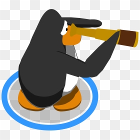 Penguin Dance Telescope - Club Penguin Telescope, HD Png Download - telescope png