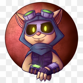 // A Little Something I Made For @teemotheyiffer Uwu - Cartoon, HD Png Download - teemo png