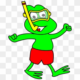 Freddy Frog Svg Clip Arts - Frog In Bathing Suit, HD Png Download - freddy png