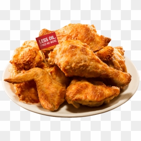 Omg Unfried Fried Chicken Kenny Rogers Roasters - Kenny Rogers Unfried Fried Chicken, HD Png Download - buffalo wings png