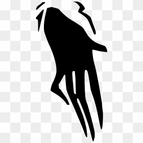 Scary Hand , Png Download - Clip Art Halloween Creepy Hand Png, Transparent Png - hand silhouette png