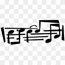 Musical Notation Music Image Clipart - Music, HD Png Download - white music notes png