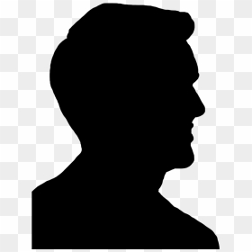 Man Head Silhouette Png - Man Face Silhouette Png, Transparent Png - children silhouette png