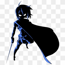 Sayaka Silhouette Vector By Saioul - Anime Girl Silhouette Transparent Background, HD Png Download - girl silhouette png