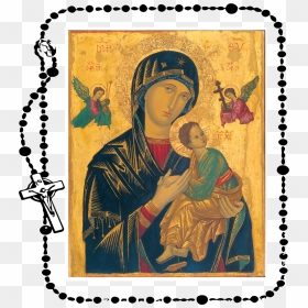 Rosary Of Our Mother Of Perpetual Help - Mother Of Perpetual Help, HD Png Download - rosary png