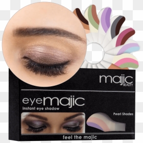 Eye Majic Instant Eyeshadow Pearl Shades 10-pack - Eye Majic, HD Png Download - eyeshadow png