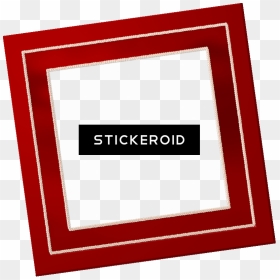 Transparent Red Frame Png - Carmine, Png Download - red border png