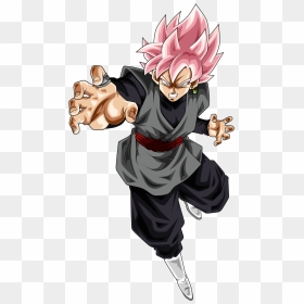 Goku Black Rose V2 - Dragon Ball Z Goku Black, HD Png Download - goku black png