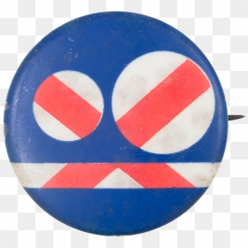Blue Over Red Lines Vote - Circle, HD Png Download - red lines png