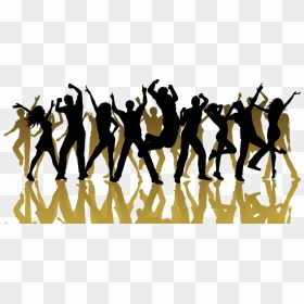 Group Dance Silhouette Png , Png Download - Dancing People Silhouette Png, Transparent Png - dance silhouette png