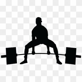 Powerlifting Silhouette Png Image Background - Powerlifting Vector, Transparent Png - basketball silhouette png