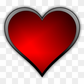 Vector Image Of Red Gloss Finish Heart With A Light, HD Png Download - kawaii heart png