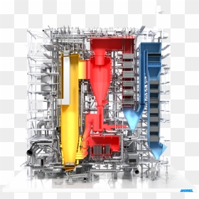 Dykt Ichihara Cfb Boiler 3d - Machine, HD Png Download - the more you know png