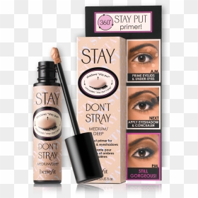 Stay Don"t Stray Eyeshadow Primer - Eye Shadow Benefit Primer, HD Png Download - eyeshadow png
