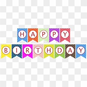 Bunting Birthday, HD Png Download - birthday banner png