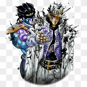 Jotaro Kujo - Jojos Bizarre Adventure Jotaro Pose PNG Transparent