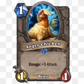 Angry Chicken Hearthstone, HD Png Download - hearthstone png