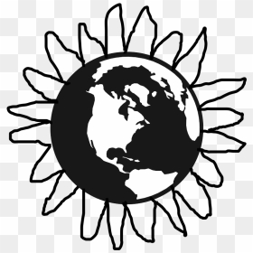 Sunflower Earth Svg Clip Arts - Globe Clip Art, HD Png Download - earth clipart png