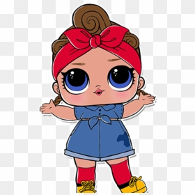 Lol Surprise Can Do Baby, HD Png Download - rosie the riveter png