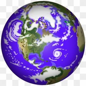 Planet Earth Clipart Climatologist - Free Clip Art Earth, HD Png Download - earth clipart png