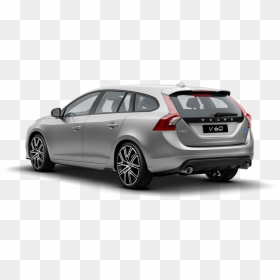 Volvo S60, HD Png Download - car rear png