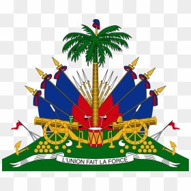 Escudo De La Bandera De Haiti, HD Png Download - haiti flag png