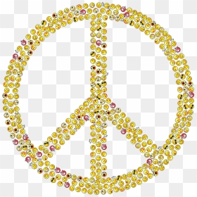 Peace Sign Smileys - Original Peace Sign, HD Png Download - peace sign emoji png