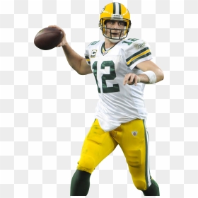 Transparent Nfl Players Png - Green Bay Packers Clear Backgrounds, Png Download - aaron rodgers png