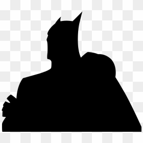 Plan Clip Art Silhouette Contract Character - Buddha Silhouette Png, Transparent Png - batman silhouette png