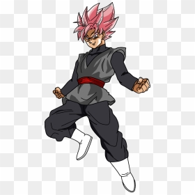 This Png File Is About Comics And Fantasy , Black Goku - De Goku Black Ssj Rose, Transparent Png - goku black png