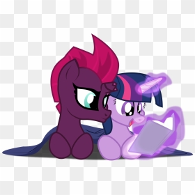 Book Transparent Mlp - Twilight Sparkle And Tempest Shadow, HD Png Download - diaper png