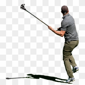 Flinggolf Player Swinging A Flingstick"  Style="height - Pitch And Putt, HD Png Download - golfer png