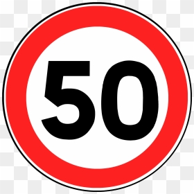 Speed Limit Sign Clipart, HD Png Download - highway sign png