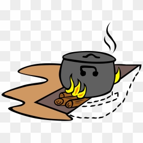 Cooking Clip Art, HD Png Download - camp fire png