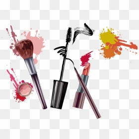 Makeup Background Png - Transparent Background Makeup Png, Png Download - beauty png